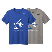 Load image into Gallery viewer, Men&#39;s NIKE® Dri-Fit Short Sleeve T-Shirt - Royal Blue, Carbon Gray (Large Logo)