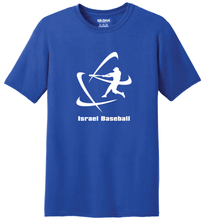 Load image into Gallery viewer, Men&#39;s Israel Baseball Short Sleeve T-Shirt - Blue