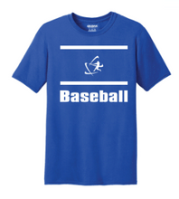 Load image into Gallery viewer, Men&#39;s Baseball Short Sleeve T-Shirt - Blue